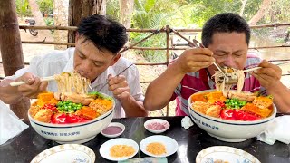 Trận.Đấu 8 Ký 400g Bún Riêu Giò Heo Giao Lưu Kênh Ẩm Thực Đồng Quê #2