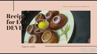 How to make Egg Devil/ Easiest Recipe/ Easy Egg Snack