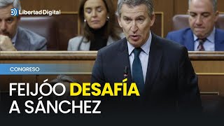 Sánchez se va por la tangente y se niega a responder las preguntas de Feijóo