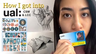 How I got into UAL 2nd Best Art University in the World! CSM, LCC [Thai sub] | Proud Sri