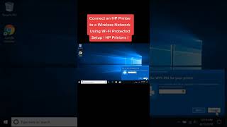 Connect an HP Printer to a Wireless Network Using Wi Fi Protected Setup HP Printers