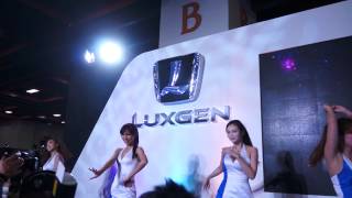 2014/12/29 2015台北新車大展 LUXGEN 16:20開場舞特別版