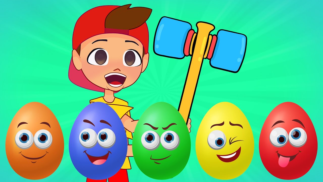 Surprise Eggs - Children's Songs | Nursery Rhymes - YouTube