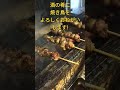 焼き鳥を焼く 鳥取北の大地