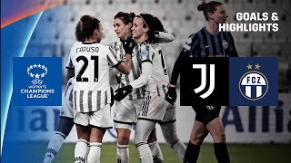 GIRELLI ON FIRE | Juventus vs. FC Zürich Highlights (UEFA Women's Champions League 2022-23)