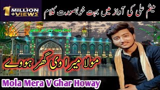 Moula Mera Ve Ghar Howay | New Manqabat | Ali Hamza
