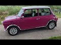 pinky retro mini wedding  car , #weddingcar