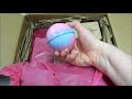 bauble bomb unboxing hidden jewelry bath bombs