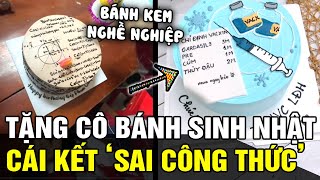 Cả lớp tặng cô chiếc bánh kem 'CÁ NHÂN HOÁ' chuẩn nghề nghiệp, nhưng cái kết SAI CÔNG THỨC | TÁM TV