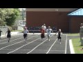 10 year old beats 11 & 12 year olds in 100m dash