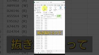 【Excel】重複のデータ削除を半永久に自動化する方法。#shorts