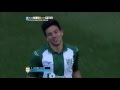 Gol de Simeone. Banfield 2 - Crucero del Norte 0. Fecha 25. Primera División 2015. FPT.