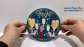 Cheers Circle Double Slider Card