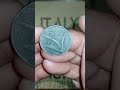 Coin of Italy (1955) Old and rare coin #coin #rare #oldcoins #coincollecting #shorts #mony #short