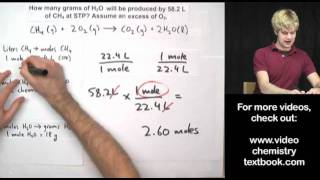 Gas Stoichiometry: Equations Part 1