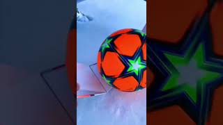 Unboxing winter UCL Ball ASMR.                                          #soccer #football #cristiano