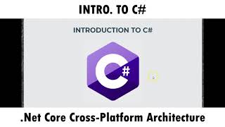 Intro. to c# - .NET Core Architecture and Context