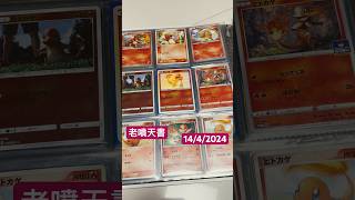 老噴天書 #ptcg #寶可夢 #pokemon #pokemontcg #寶可夢卡牌 #pokemoncards #小火龍 #噴火龍 #朱紫 #緋紅薄霧 #charizard