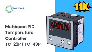 Multispan PID Temperature Controller TC-29P TC-49P