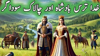 Khuda Tars Badshah Aur Chalak Saudagar. Urdu Hindi Moral Story. #Voice-se-Alam