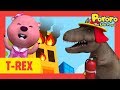 Fire truck song | Firefighter Tyrannosaurus Rex Song for Kids l Pororo Dinosaur Nursery Rhymes