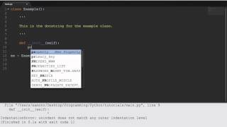 Python 2 7 2 Programming Tutorial #22 Docstrings