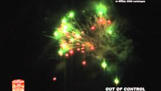 1.4G FIREWORKS: 10'S OUT OF CONTROL 8/1 - BY KASTNER PYROTECHNICS FIREWORKS WHOLESALE LLC