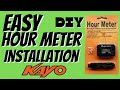 Hour meter installation  Dirt bike, ATV  ,Lawn mower  (Super Easy) Kayo dirt bike