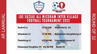 Tanhril LC vs Hnahthial Jt VC | All Mizoram Inter Village Football Tournament | AR GROUND | LIVE