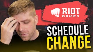 The LCS Schedule Change - The Blame Game