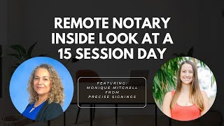 Inside an $1,800 Day as a Remote Online Notary