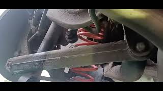 replace rear spring audi a6 12 (full version)