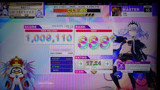 【CHUNITHM】怒槌 (MASTER, 15.1) SSS+ 手元