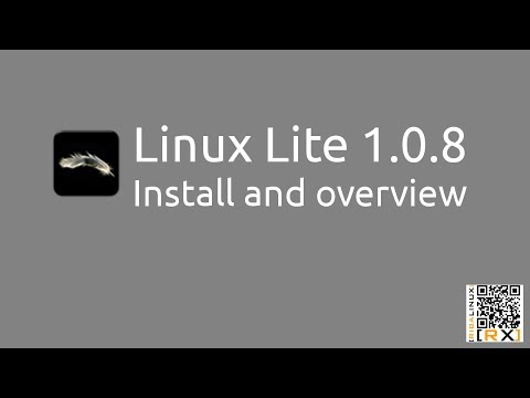 Linux Lite 1.0.8 Install and overview | Simple, fast, free