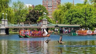 Boston Common | 4K Walk Boston (May 2022)