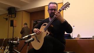 Christian Saggese plays my Zen guitar (classical version - unplugged recording)