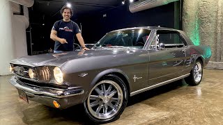 Conoce el Deportivo más Popular de la Historia Mustang 1966 de Clasicos Netmotors Garage