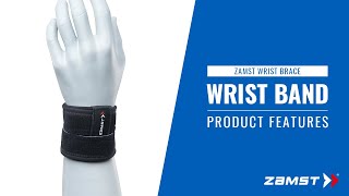 Zamst Wrist Band | Product Features