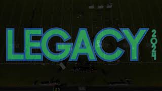 10/18/24 [Aerial View] Westbrook Marching Band & Color Guard “Legacy” -Halftime Show- Westbrook, ME