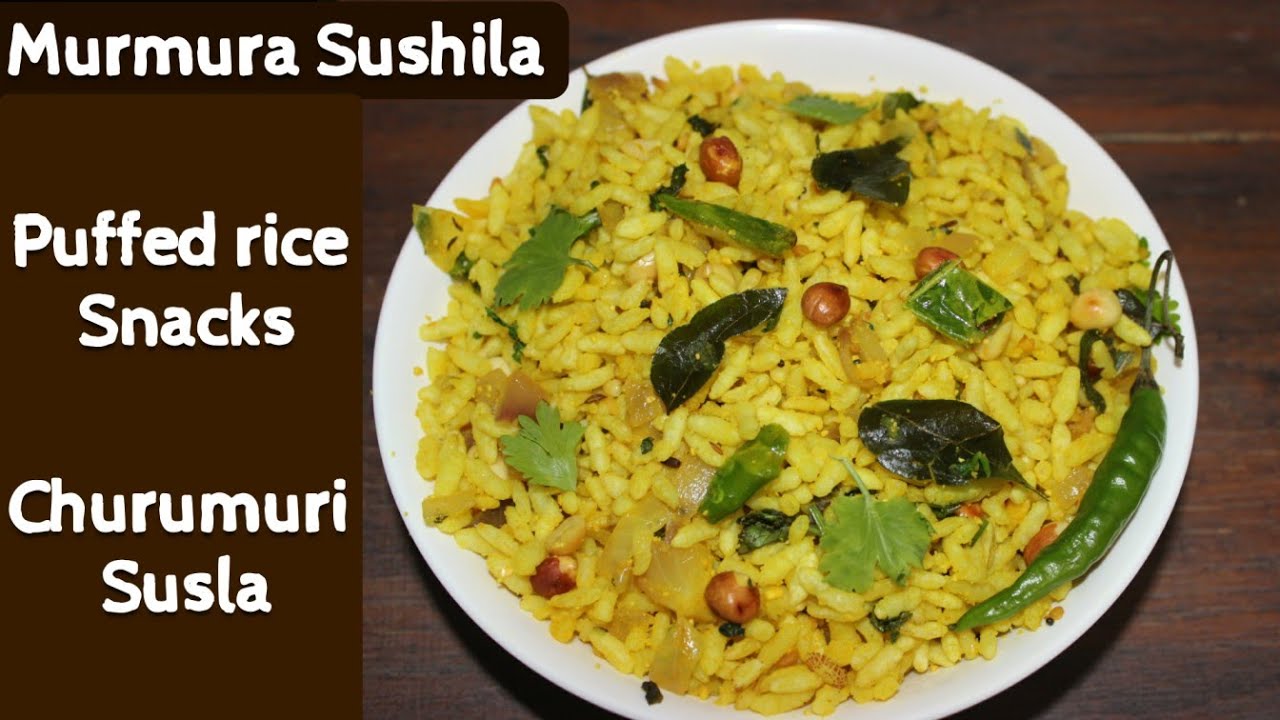 Sushila |5 Mins Breakfast Recipe | Puffed Rice Upma | Uggani | Susla ...