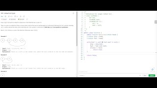 Amazon Interview Question - Linked List Cycle- Leetcode 141- Java