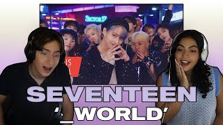 SEVENTEEN '_WORLD' MV \u0026 Dance Practice ReactionㅣMusic Producer Couple ReactㅣLegendary Song