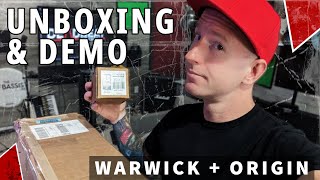 Warwick Thumb BO 5 & Origin Effects DCX BASS - Unboxing & Demo