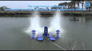 Super High Speed Paddlewheel Aerator TA-66HH \u0026 TA-55HH