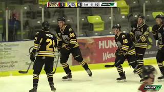 Jared Power 1st BCHL hat trick Jan. 9, 2019 vs West Kelowna