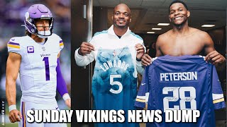 Minnesota Vikings News Dump (4.21.24) | Herbert Non-Rumors, Wilfs Want a Rookie QB, Ant + AD Swap