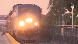 FAST AMTRAK TRAINS !!! (TUSTIN, CA)