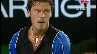 2005 Australian Open 1/2 - Federer vs Safin (missing last games)