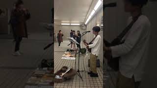 周柏豪/連詩雅《到此為止》#cover hkBusking  尖東站 @Sun