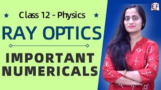 Ray Optics | Important Numericals| CBSE Class 12 Board Exam